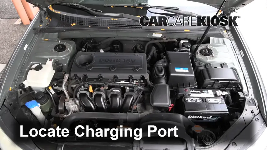 2010 Hyundai Sonata GLS 2.4L 4 Cyl. Air Conditioner Recharge Freon